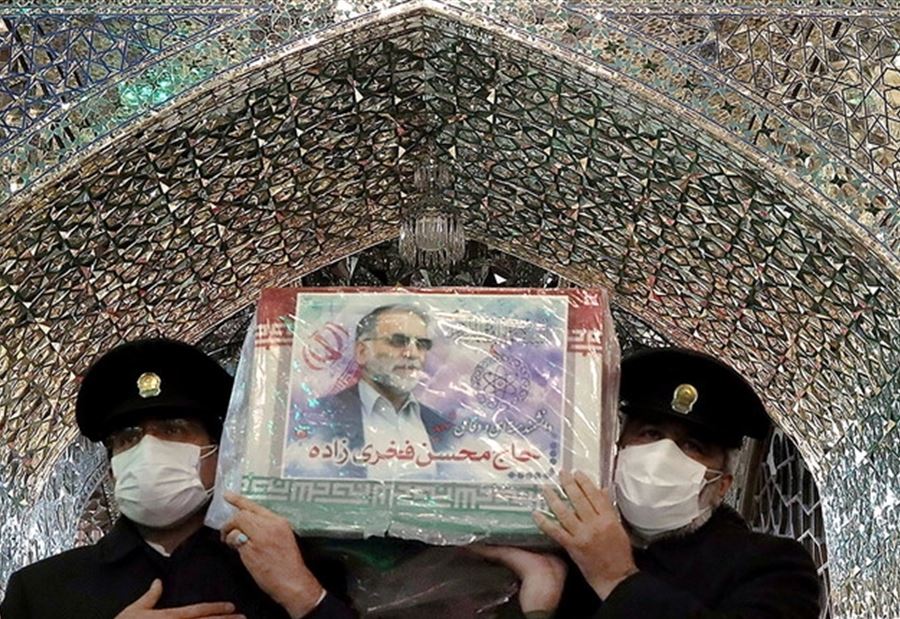إيران... دفن العالم النووي فخري زادة إيران... دفن العالم النووي فخري زادة