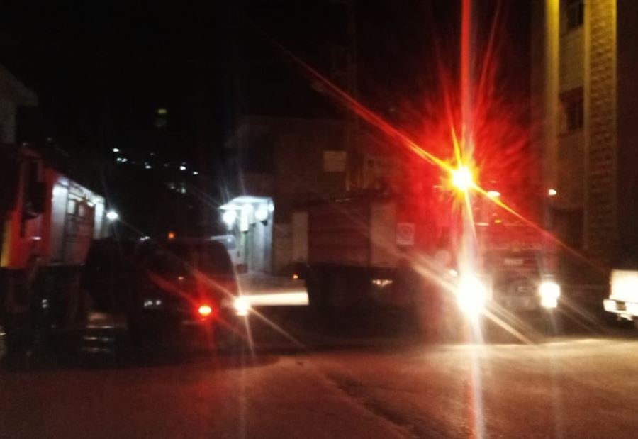 بالفيديو... حريق داخل مخيم للنازحين السوريين! بالفيديو... حريق داخل مخيم للنازحين السوريين!