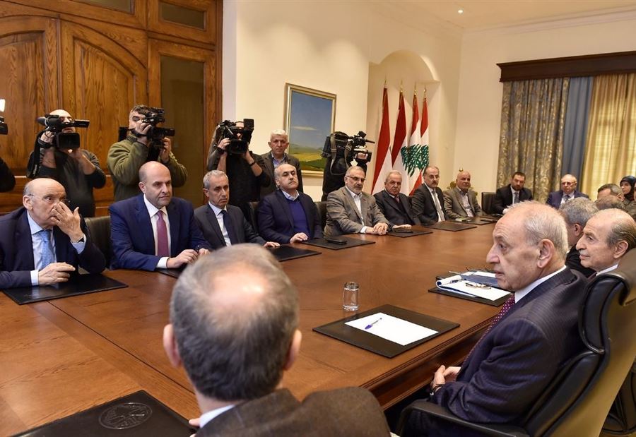 بري يدعو الى الإستفادة من حكومة الإنقاذ