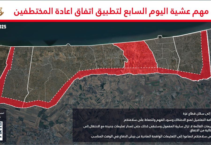 "انصاعوا للتعليمات"... تحذيرٌ إسرائيلي جديد لسكان غزة!
