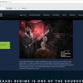 بالصورة: اختراق موقع منتدى الاستثمار السعودي