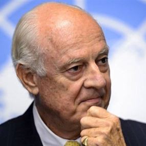 دي ميستورا: غداً يوم هام ومصيري في سوريا دي ميستورا: غداً يوم هام ومصيري في سوريا
