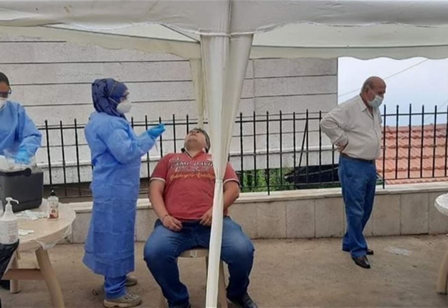 في زرعون.. فحوصات لـ109 مخالطين لمُصابين 