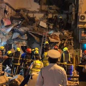 إصابات في انهيار مبنى في العاصمة البحرينية إصابات في انهيار مبنى في العاصمة البحرينية
