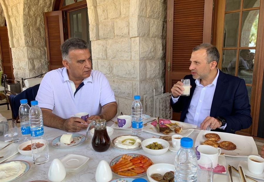 بالصورة: باسيل في ضيافة اللواء ابراهيم 