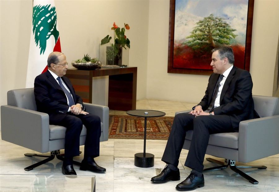 ماذا قال أديب بَعد لقائه عون؟