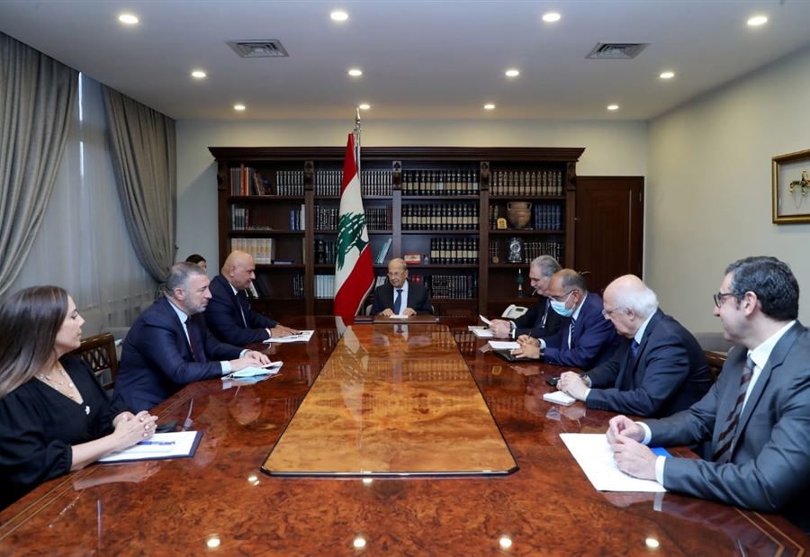 خلال استقباله مسؤول بالبنك الدولي... عون: نؤكد التزام لبنان! 