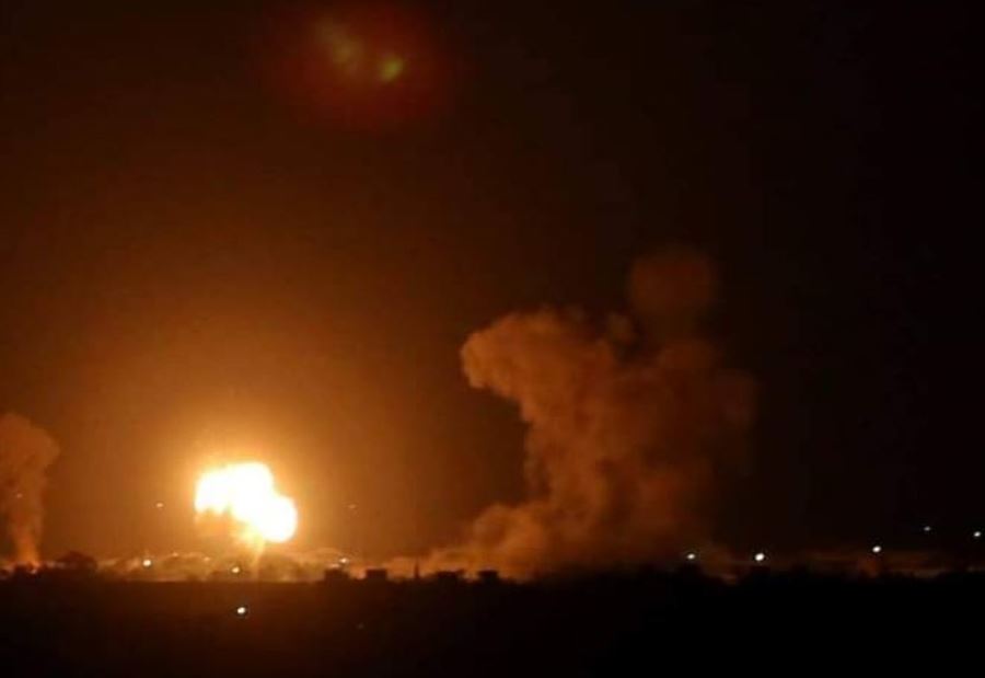 بالفيديو: قصفٌ إسرائيليٌ عنيفٌ على قطاع غزة بالفيديو: قصفٌ إسرائيليٌ عنيفٌ على قطاع غزة