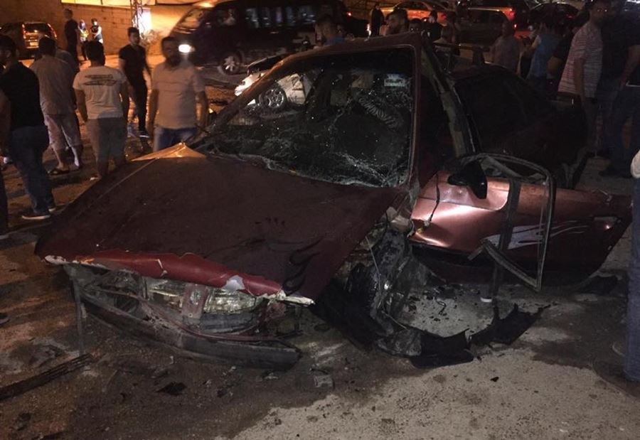 بالصور: حادث مروّع في زحلة يسقط 5 جرحى 