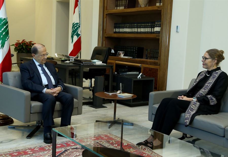 عون: لاستمرار التعاون مع الأمم المتحدة