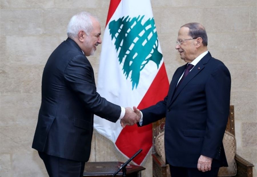 رسالة شفهية من الرئيس الايراني الى الرئيس عون رسالة شفهية من الرئيس الايراني الى الرئيس عون