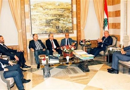 المشنوق استقبل نواب "اللقاء الديمقراطي" والحجيري