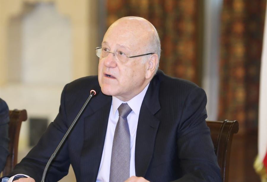رسالة من ميقاتي إلى أصدقاء لبنان