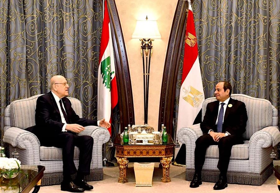 ميقاتي في لقاء مع السيسي: الأولوية هي للضغط الدولي على إسرائيل  ميقاتي في لقاء مع السيسي: الأولوية هي للضغط الدولي على إسرائيل