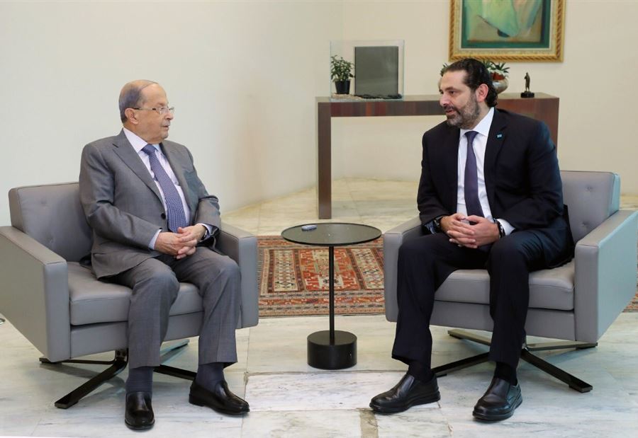 الحريري من بعبدا: ما بدي إحكي كتير