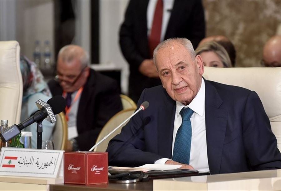 بري أمام البرلمانيين العرب: "لا يغيـر الله ما بقـوم حتى يغيـروا ما بأنفسـهم"