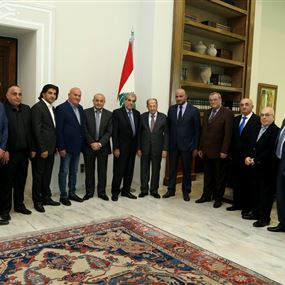 عون يعطي توجيهاته لدعم مستوردي ومصدري الخضار 