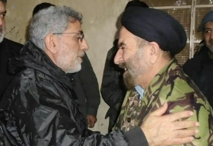 أول زيارة لخليفة سليماني الى سوريا 
