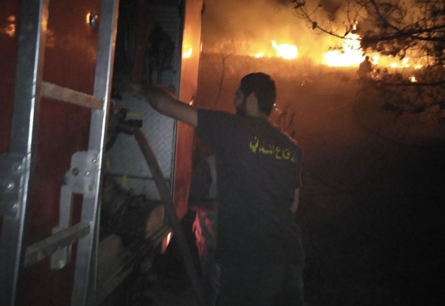 اندلاع 3 حرائق في بينو 