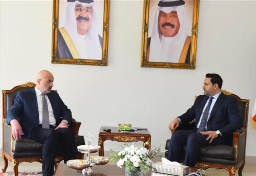 مولوي في سفارة الكويت: التعاون قائم لمكافحة المخدرات