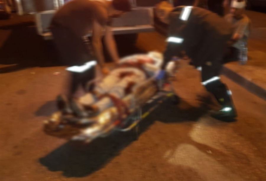 بالصور: جريحان من جراء حادث سير في برج حمود