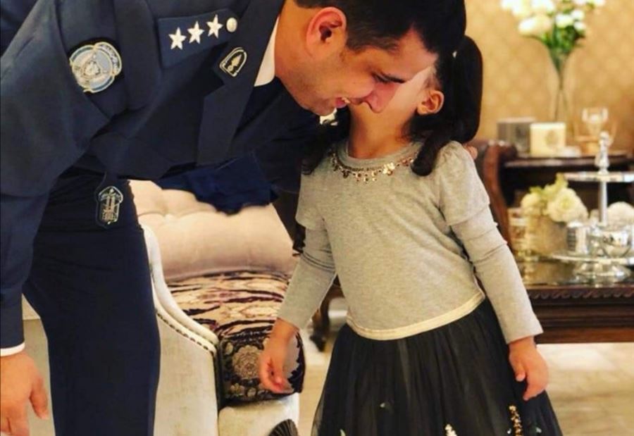 والد الشهيد النقيب جلال شريف... بصحة جيدة