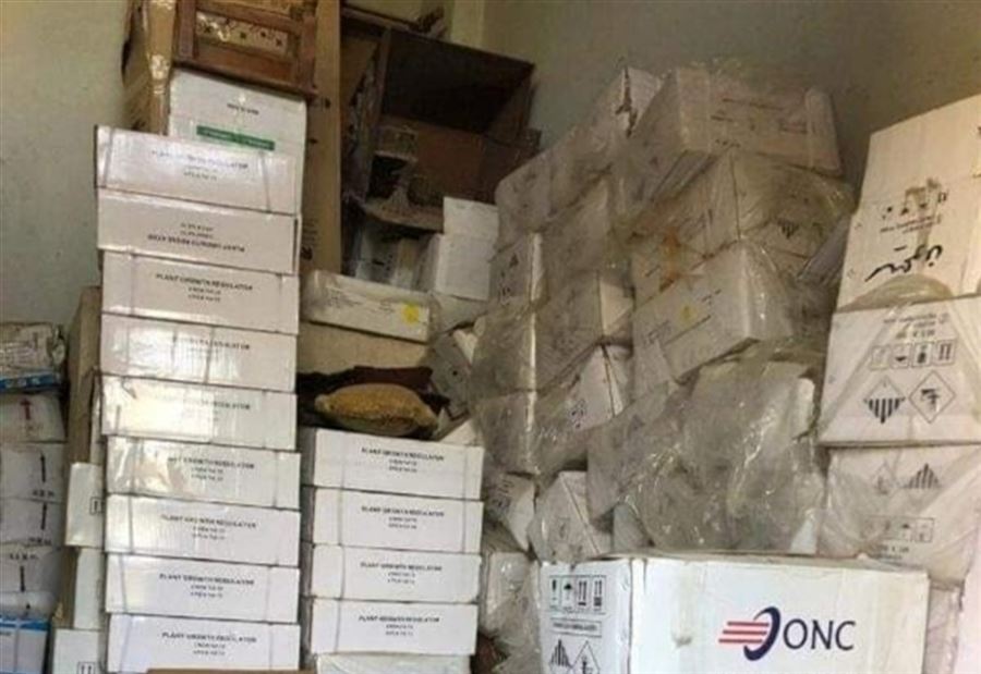 بالصورة: دهم مخازن لبيع الادوية الزراعية في عكار