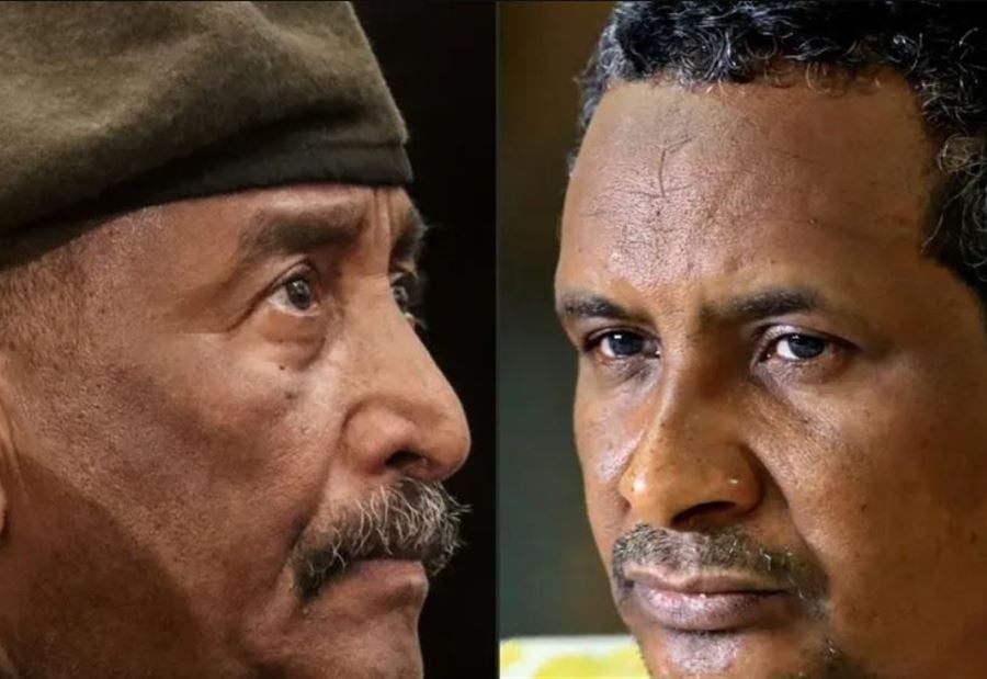 محادثات اللحظات الأخيرة قبل الحرب بين حميدتي والبرهان