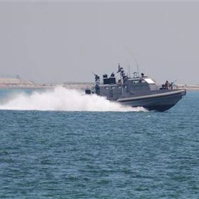 زورق حربي معاد خرق المياه الإقليمية اللبنانية