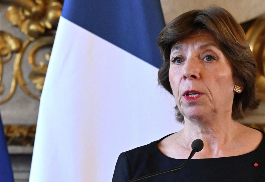 وصول وزيرة الخارجية الفرنسية الى بيروت