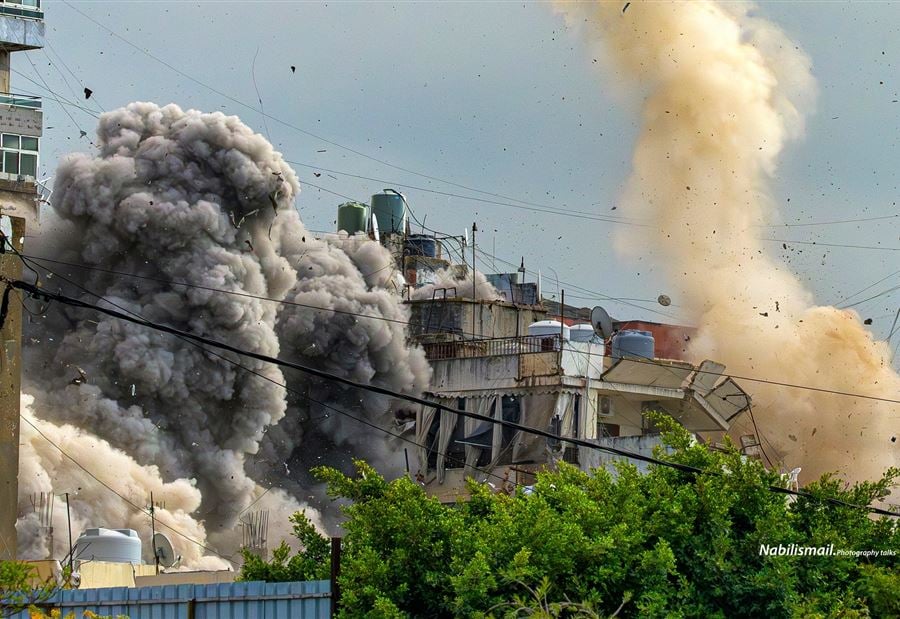 غارتان جويتان تستهدف منطقة الكفاءات بالضاحية! (فيديو)