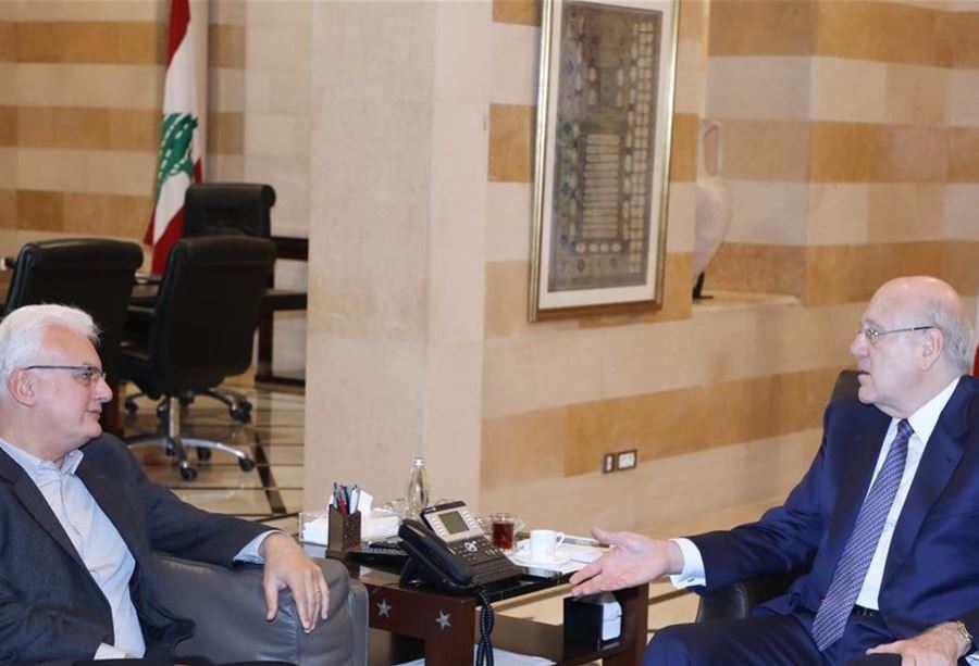 القرم بعد لقائه ميقاتي: تعطيل المرفق العام هو خط أحمر