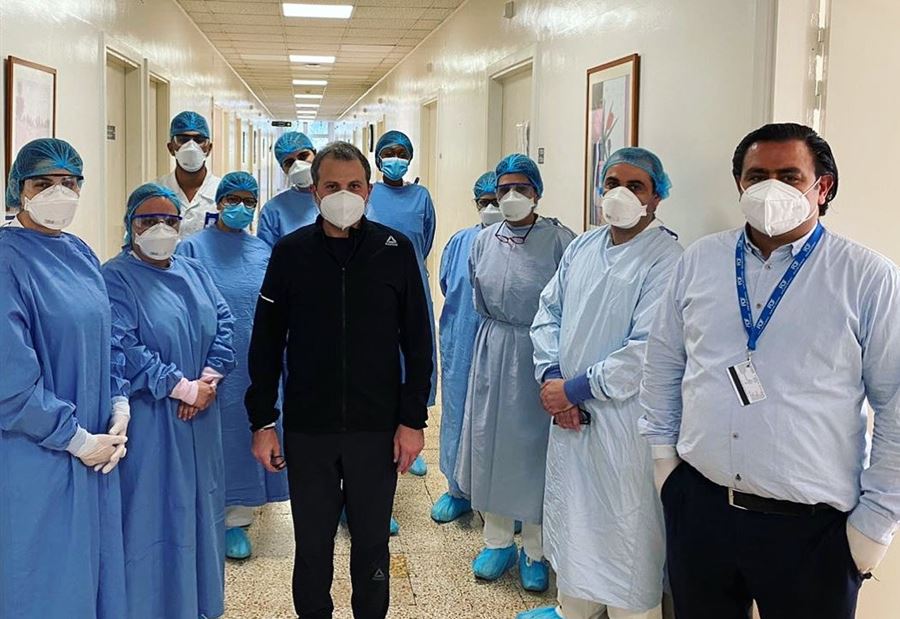 بعد أن انهى علاجه من كورونا...  نصيحةٌ من باسيل 