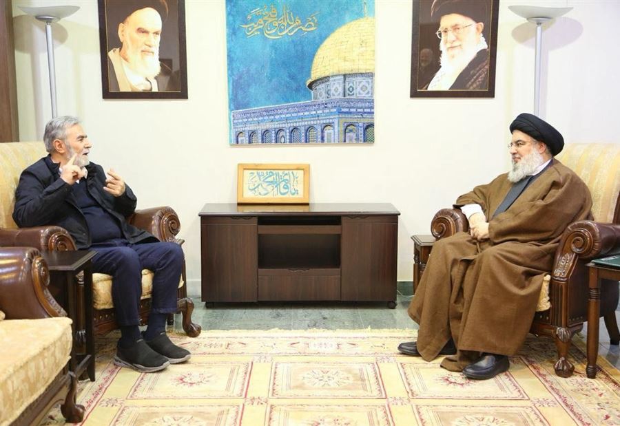 ماذا دار بين نصر الله ونخالة؟ ماذا دار بين نصر الله ونخالة؟