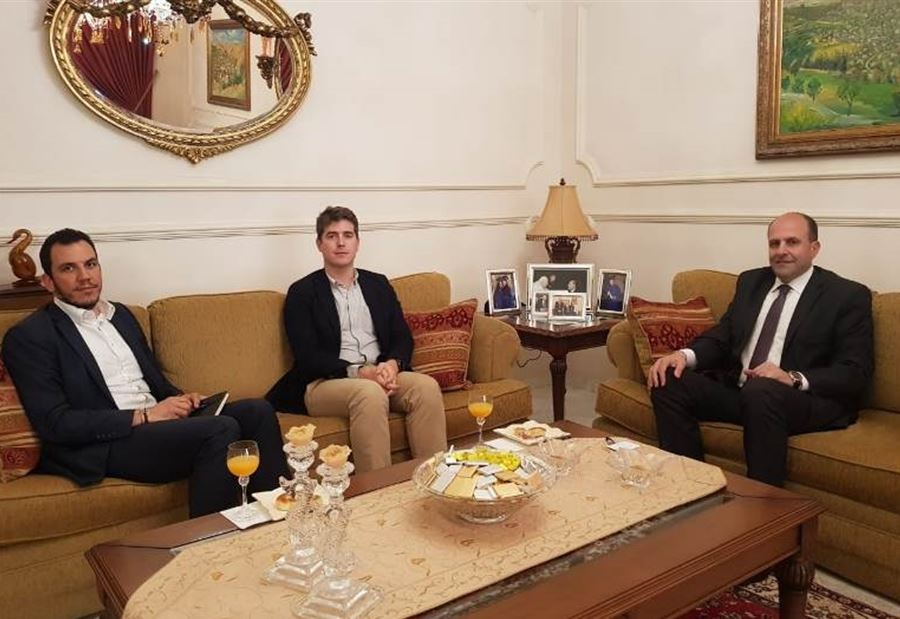 سليم عون للقائم بالأعمال البريطاني: لضرورة عودة النازحين