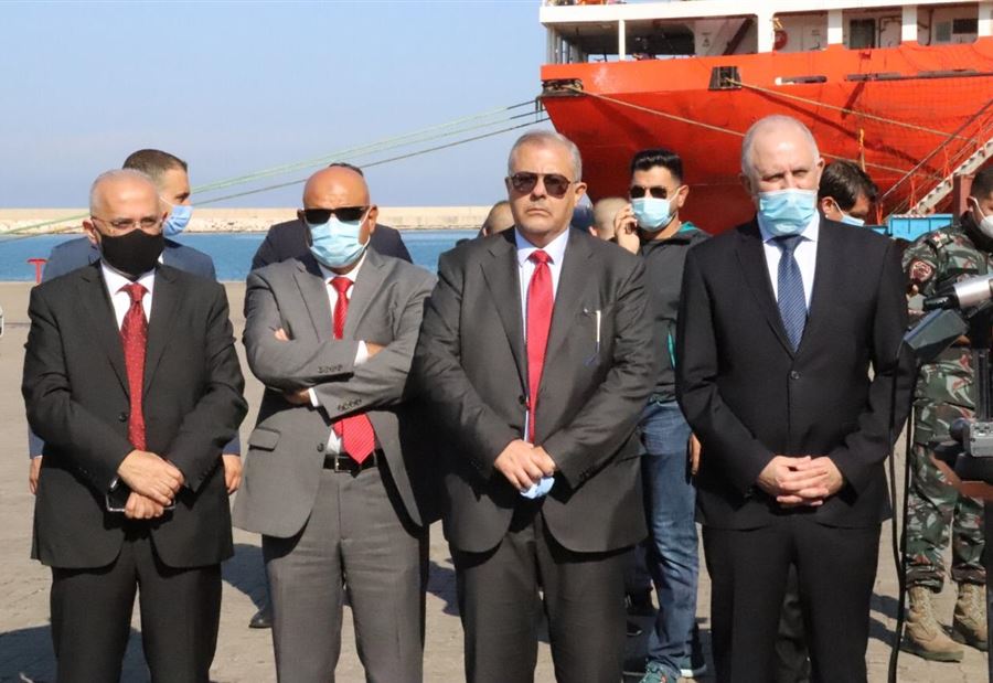 عبود إطلع على أوضاع فوج الإطفاء في مرفأ بيروت