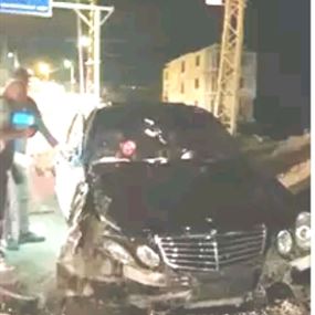 بالصورة: 3 جرحى في حادث سير ليلا في ببنين عكار