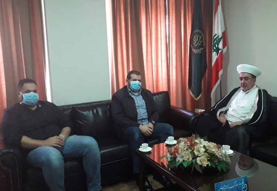 وفد "حزب الله" بضيافة سوسان