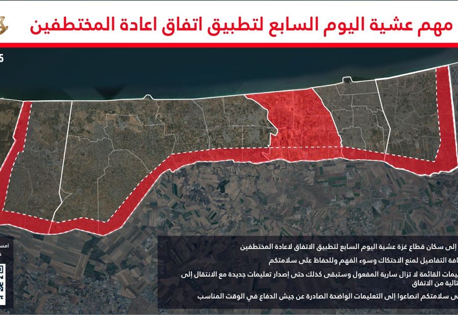 تحذيرٌ من الجيش الإسرائيلي إلى سكان غزة! تحذيرٌ من الجيش الإسرائيلي إلى سكان غزة!