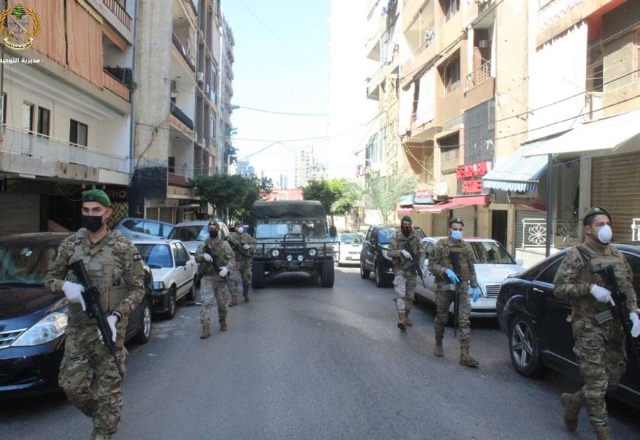 بالصور: الجيش يواصلُ إجراءاته في المناطق