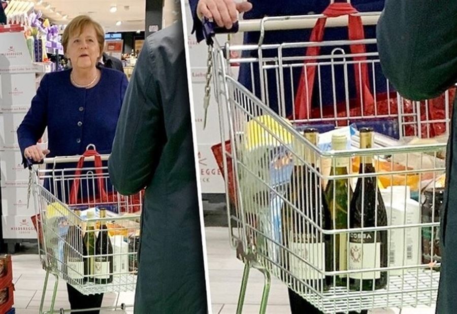 في "زمن الكورونا".. إنتشار صور لميركل وهي تتسوق