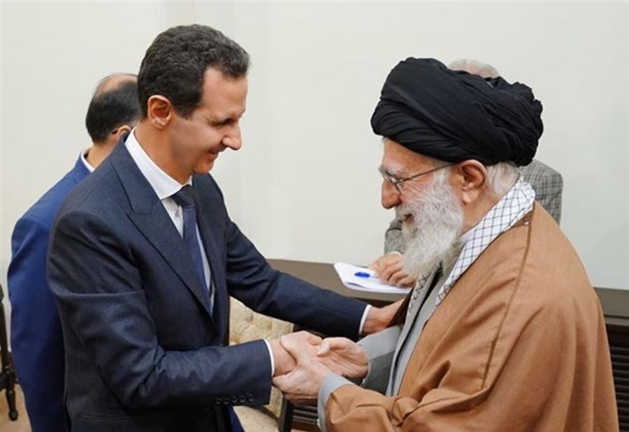 بالصور: الأسد في إيران