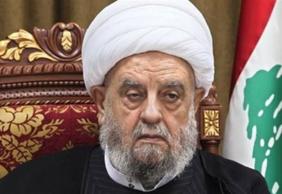 عبد الامير قبلان يستنكر العقوبات الاميركية