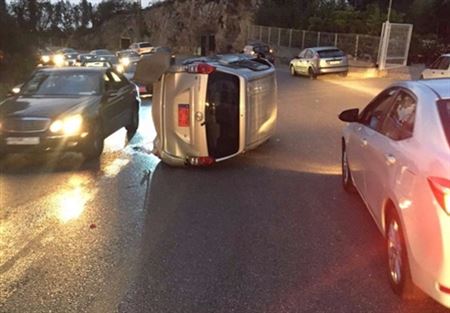 حادث سير مروّع على طريق عام ذوق مصبح