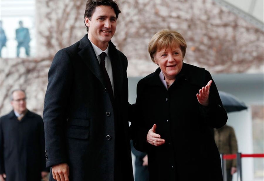 الوضع في بيلاروس بين ترودو وميركل 