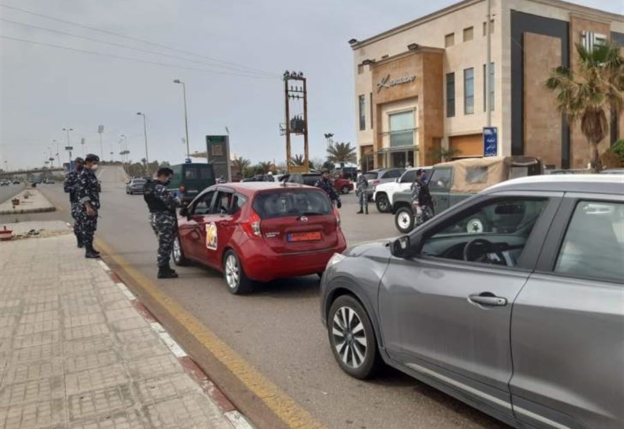 حواجز أمنية في صيدا حواجز أمنية في صيدا