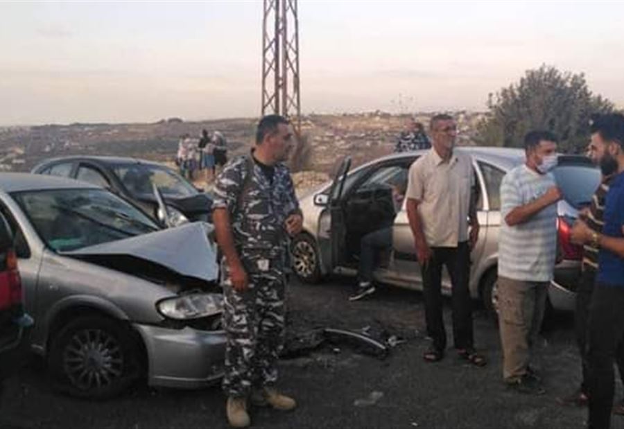 بالصور... حادث مروّع  على طريق "المصيلح"