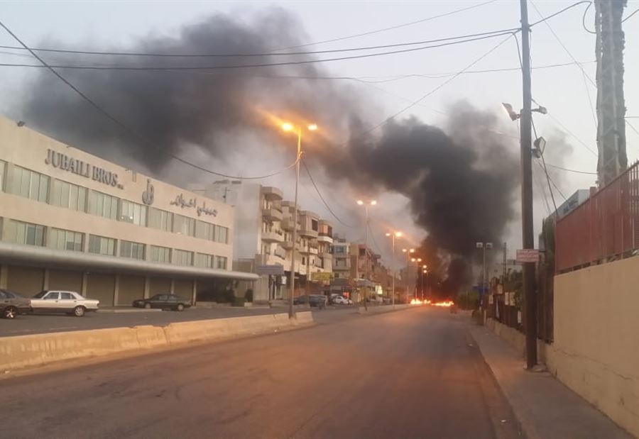  جرحى خلال فتح الجيش طريق الاولي في صيدا