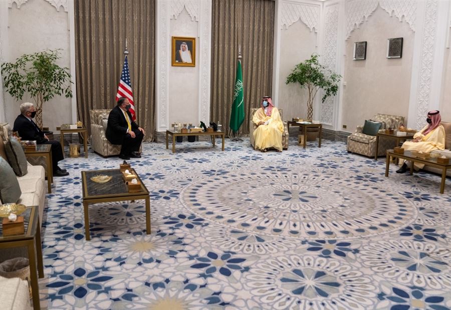 "مواجهة إيران"... أميركا تكشفُ تفاصيل لقاء بومبيو وبن سلمان "مواجهة إيران"... أميركا تكشفُ تفاصيل لقاء بومبيو وبن سلمان