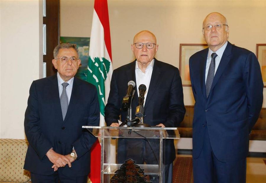 الرؤساء الثلاثة الى السعودية